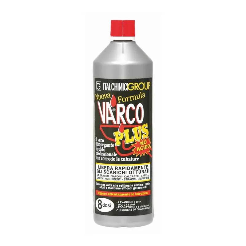ITALCHIMICI GROUP Disgorgante liquido no acido varco plus italchimici conf.da lt 1 cod.84480 Laatste Kans