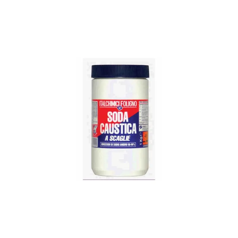 ITALCHIMICI GROUP Soda caustica a scaglie idrossido di sodio anidro 1kg. italchiminici Exclusieve Aanbieding