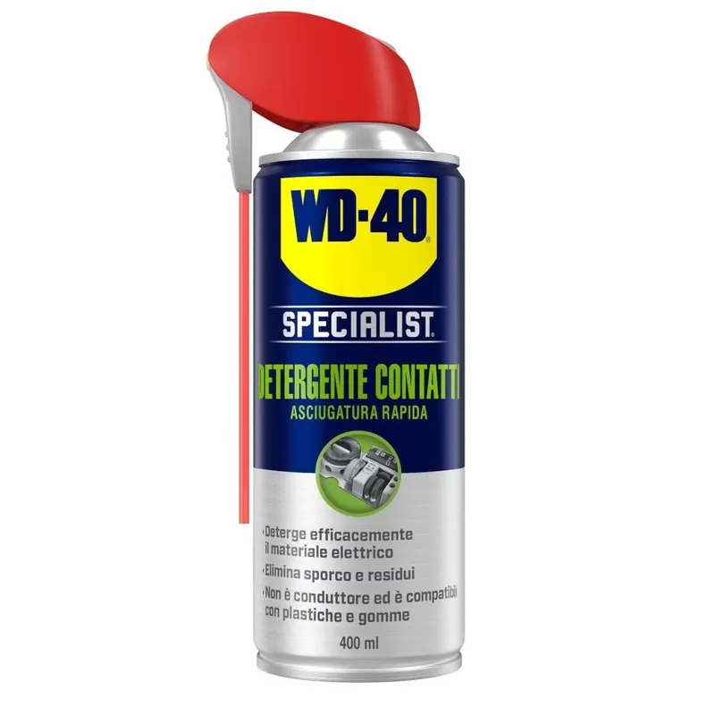 Exclusieve Aanbieding WD40 Spray Sbloccanti Multiuso Wd 40 specialist detergente contatti asciugatura rapida 400ml