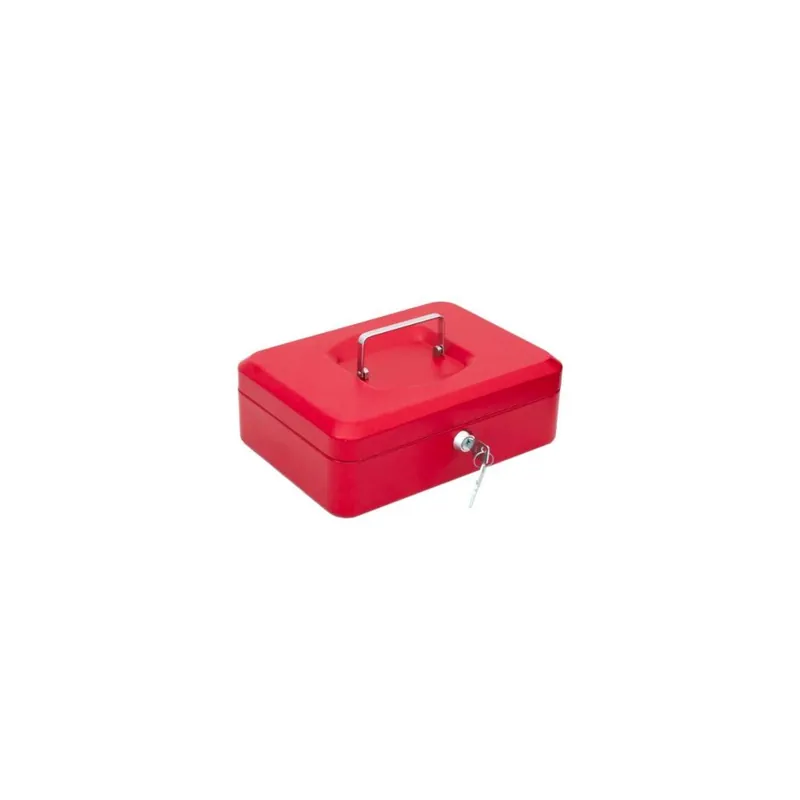 Lage Kosten Domus Arregui Casseforti Sicurezza Cassetta portavalori con vassoio portamonete colore rosso art. c9234 arregui