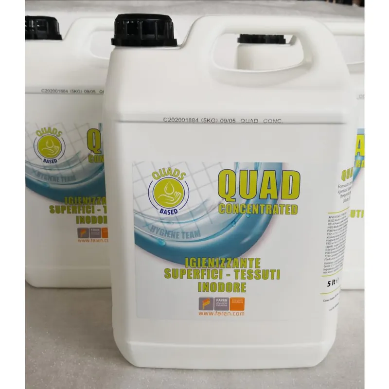 Veilige Betaling Igienizzante concentrato superfici e tessuti ai sali di ammonio inodore, 5lt faren