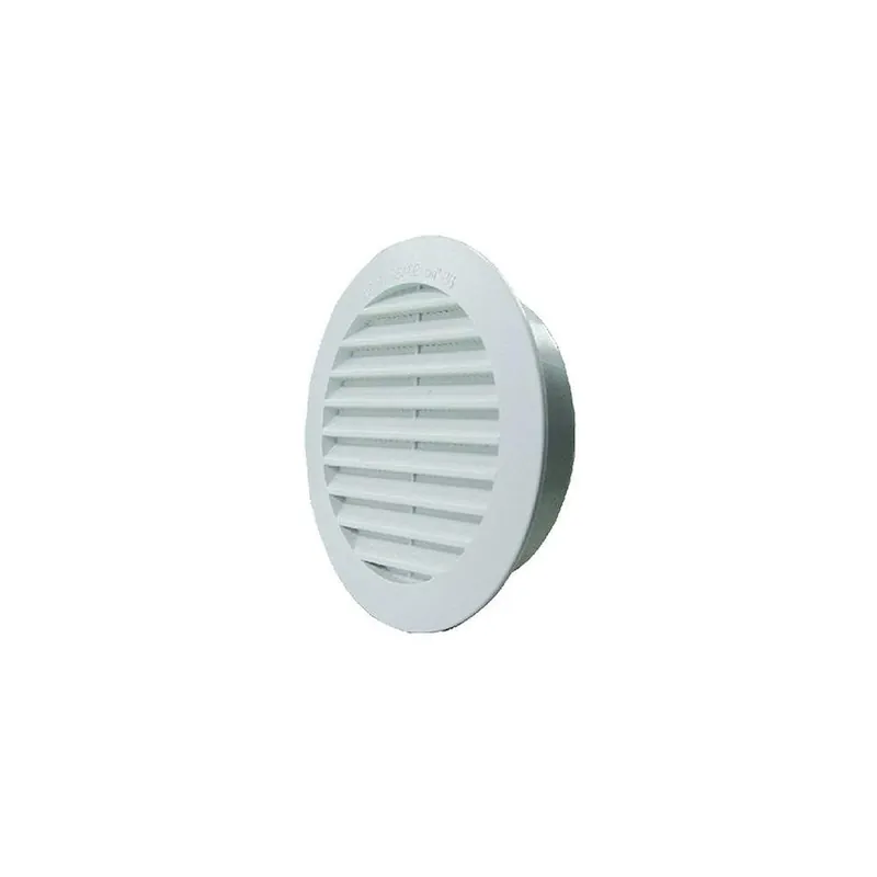 LA VENTILAZIONE - EDIL PLAST Griglia aerazione tonda da incasso con rete in pvc, diametro 8 cm Korting