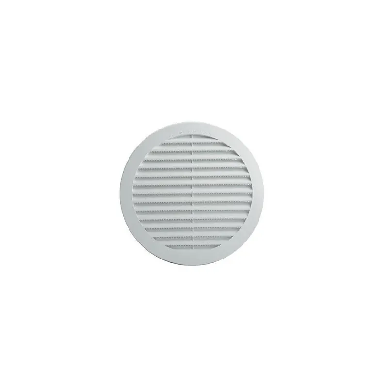 LA VENTILAZIONE - EDIL PLAST Griglia aerazione tonda da incasso con rete in pvc, diametro 12 cm Populair