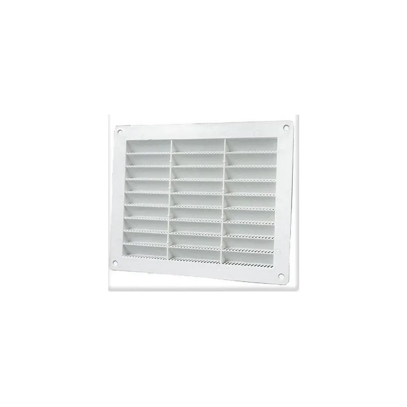 Weekendaanbieding LA VENTILAZIONE - EDIL PLAST Griglia aerazione rettangolare in pvc, misura 20 x 15 cm