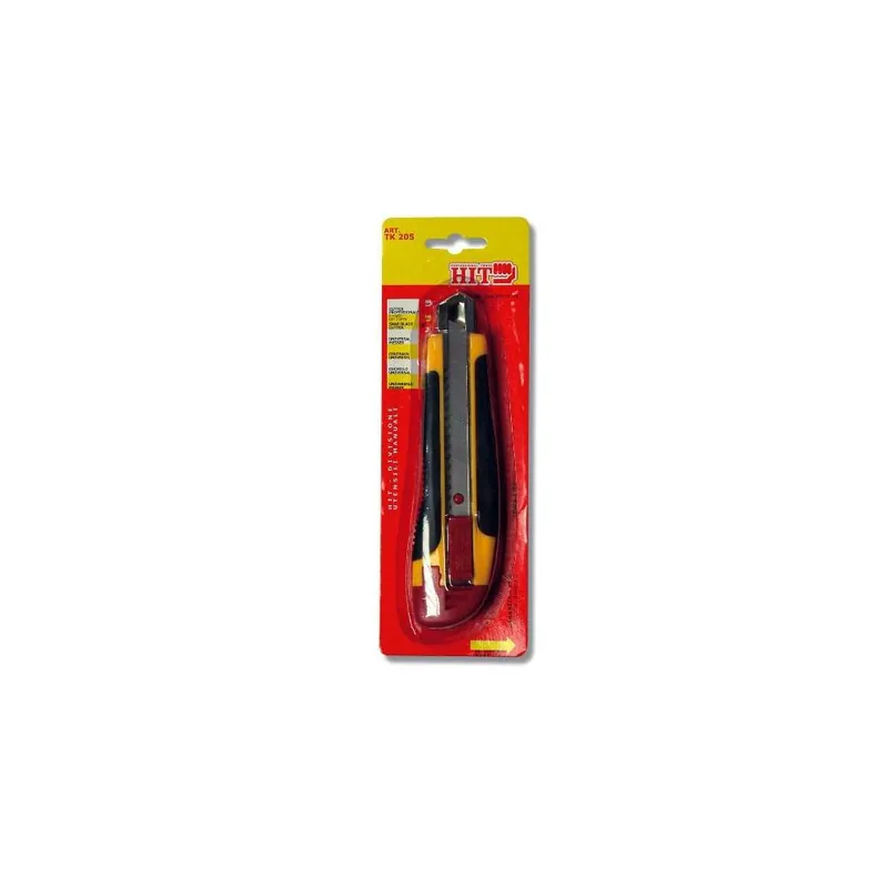 Alleen Vandaag HIT Tools Cutter professionale a scatto 3 lame 18mm hit tk205