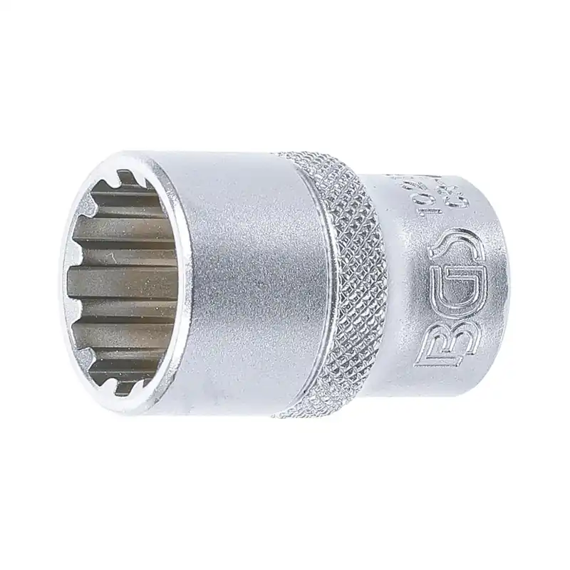 Betrouwbaar Fermec Chiave a bussola cv multimpronta spline-drive 18 mm attacco quadro da 1/2 fermec bgs10218