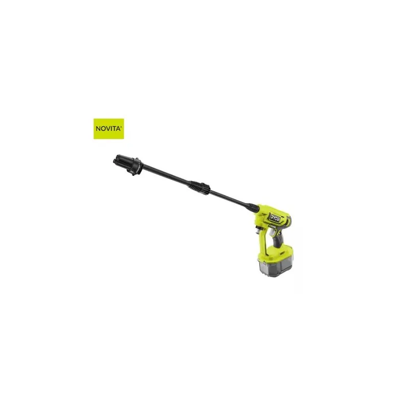 RYOBI Lancia a pressione per lavaggio moto, bici, auto e arredamento da esterno a batteria ryobi ry18pw22a‐125 Speciale Aanbieding