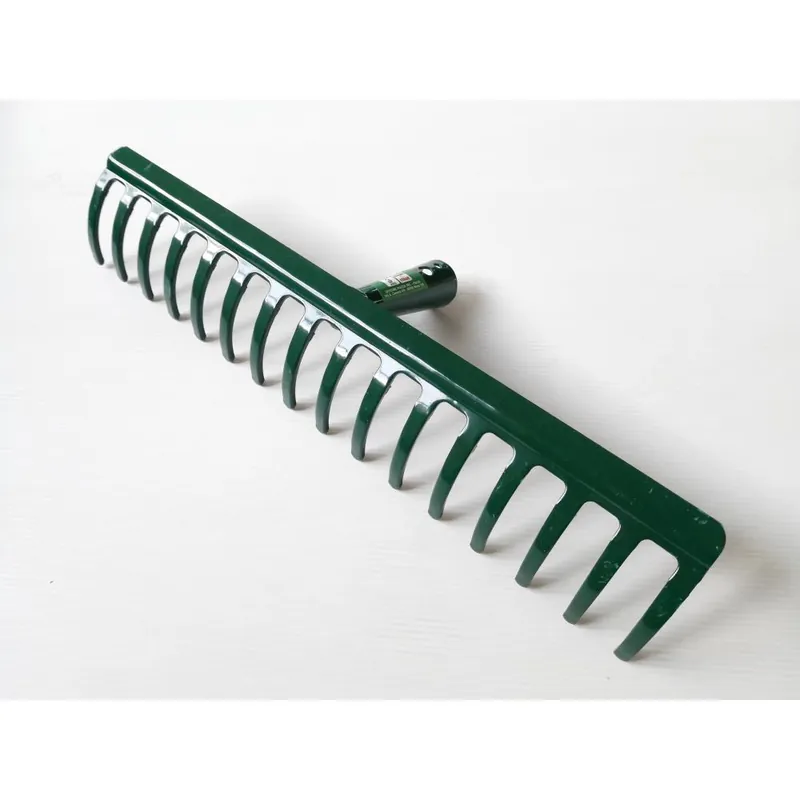 Hoge Kwaliteit HANDY OFFICINE PIAZZA Rastrello handy in acciaio con 16 denti art 200516 senza manico