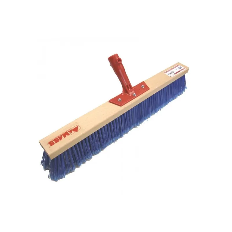 MASS SRL Spazzolone industriale extra piumato blu mass antiabrasione cm 60 con manico legno cod.887 Shop Nu