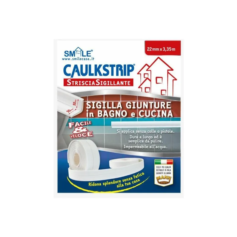 Ullmann Nastro siliconico caulkstrip striscia sigillante mm 22 ullmann p1022 Betrouwbaar