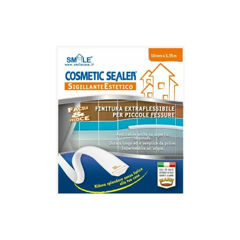 Ullmann Nastro siliconico cosmetic sealer striscia sigillante mm 10 ullmann p1110 Express Levering