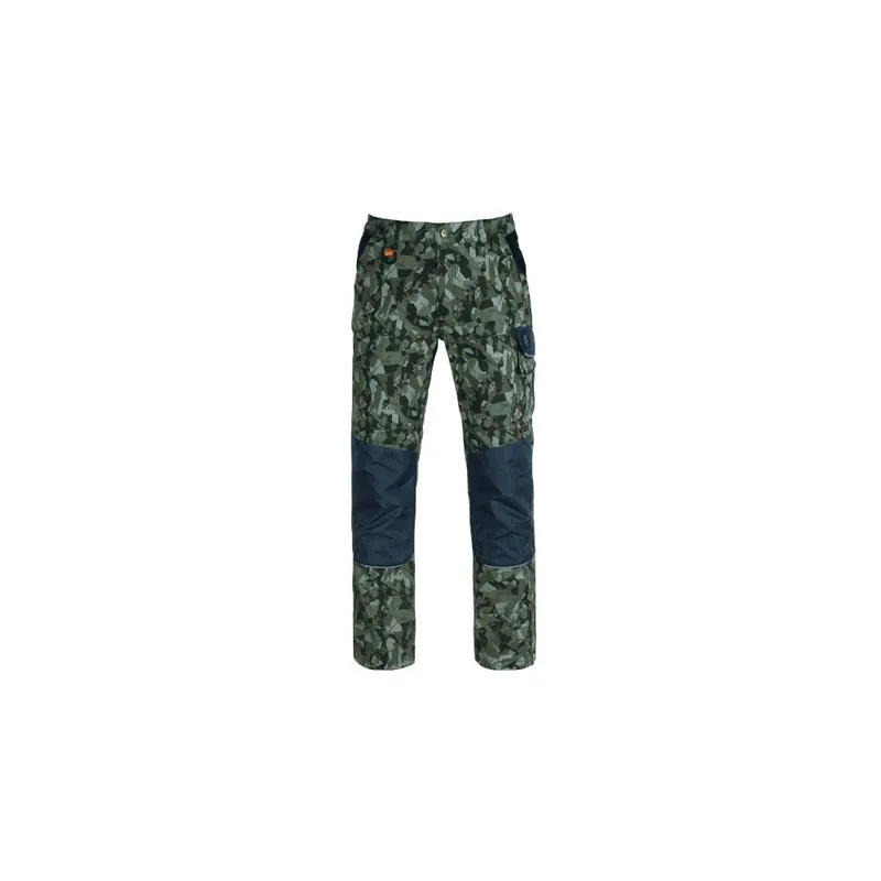 Gratis Retour Kapriol Pantalone multitasche lungo da lavoro nuovo mod. tenerè pro colore mimetico