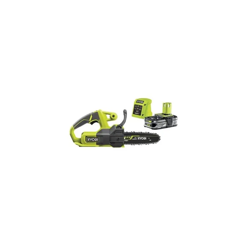 Shop Nu RYOBI Elettrosega da potatura a batteria ryobi 18v barra 20cm con kit batteria 2.5ah ry18cs20a-125
