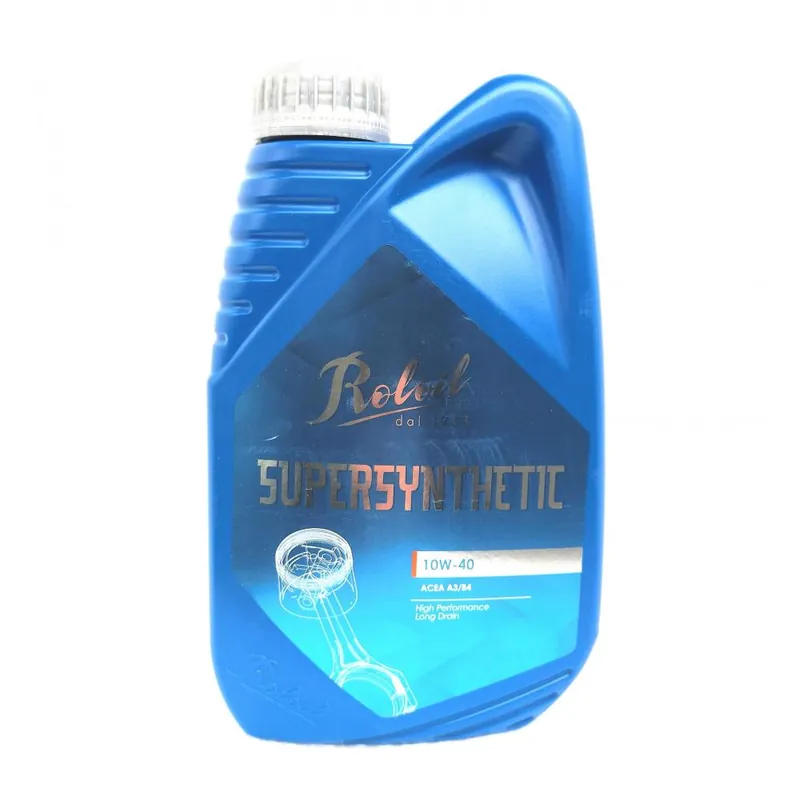 RolOil Olio roloil supersynthetic sae 10w-40 lt. 1 per motori benzina, gasolio, gpl Nieuw