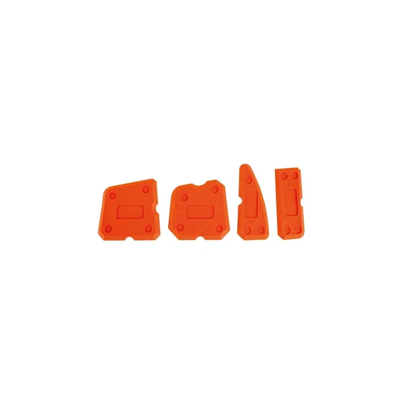Kapriol Set 4 spatole lisciafughe kapriol art 23228 per silicone Hoge Kwaliteit