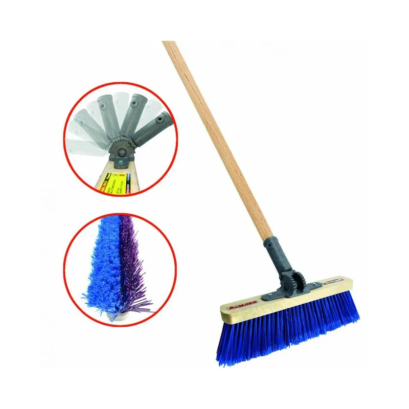 Uitverkoop MASS SRL Scopa snodata industriale e da cantiere dual mass art.775ml con manico
