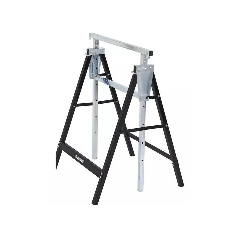Rechtstreeks Van De Fabrikant HIT Tools Cavalletto pieghevole telescopico in acciaio altezza 80-130 x 68cm portata 180kg hit120012 ex colti26035