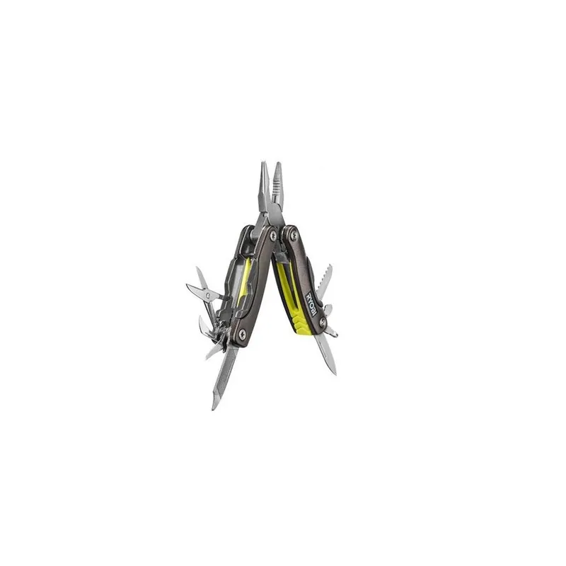 RYOBI Pinza multifunzione 14 in 1 tascabile in alluminio, multiutensile da viaggio richiudibile ryobi rmt14 Bestel Nu