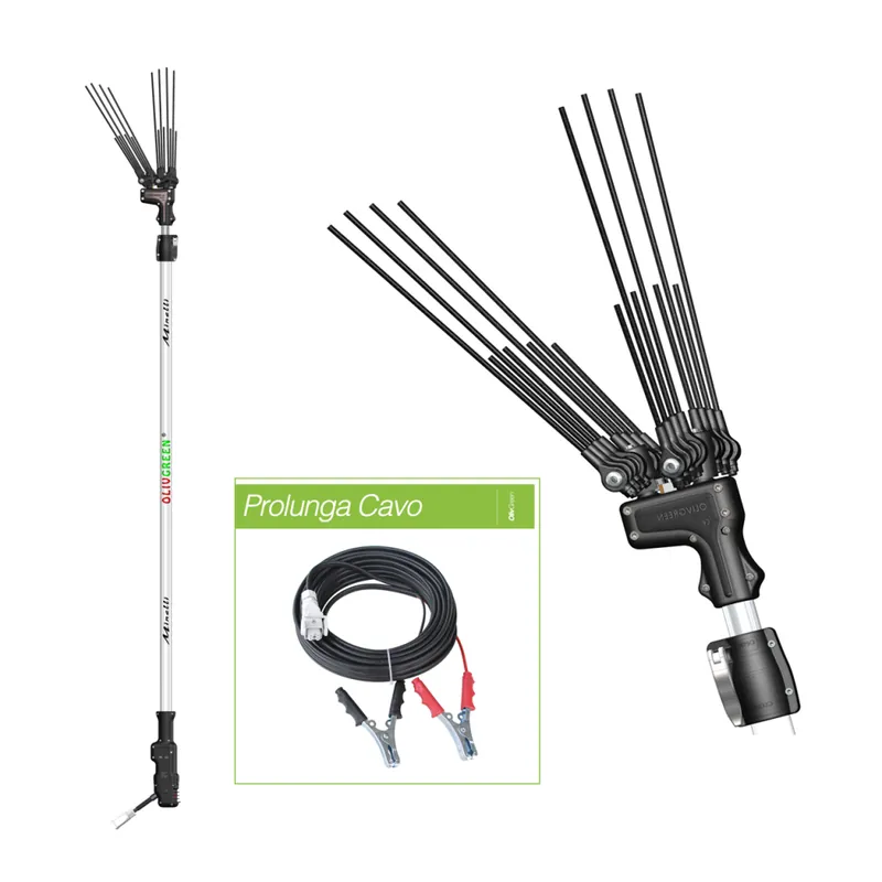 Alleen Vandaag Minelli Abbacchiatore elettrico a batteria olivgreen 700 plus, scuotitore per olive con movimento ellittico brevettato og700plus