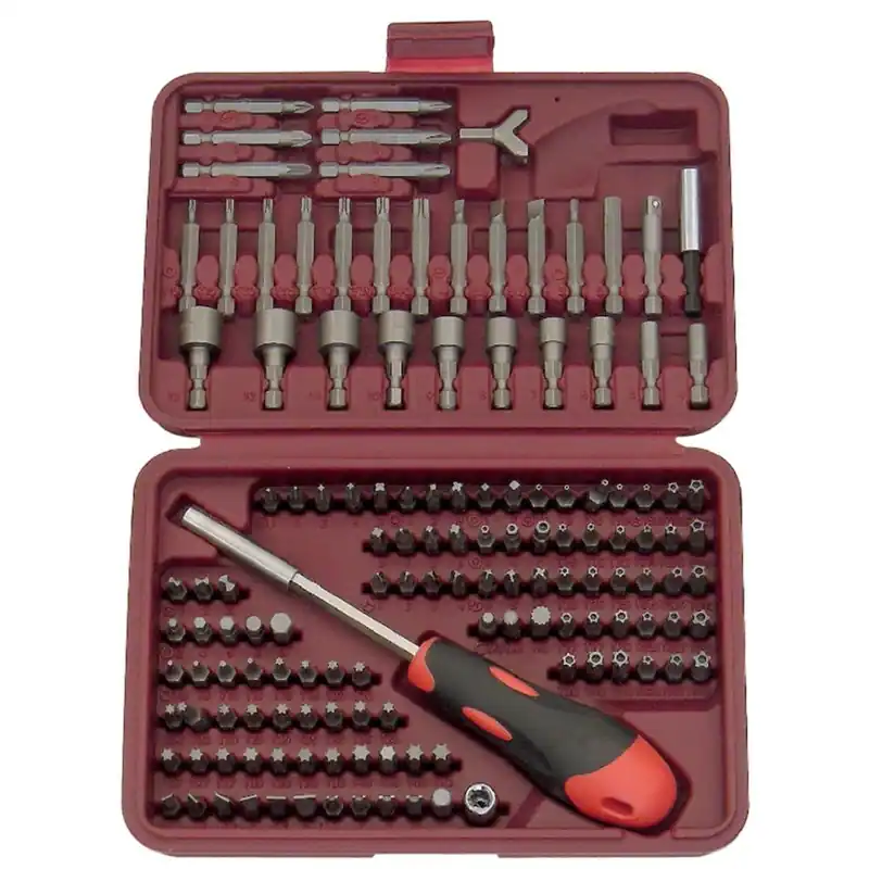 Betrouwbaar Fermec Set avvitamento da 138 pezzi in box con tutte le impronte fermec bgs bit-138
