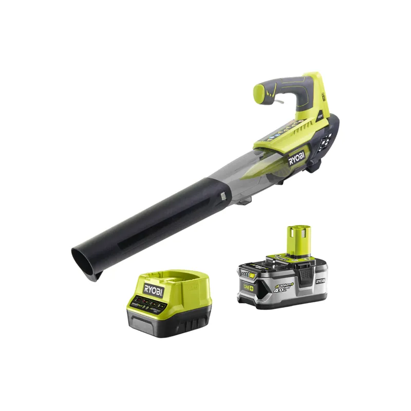 RYOBI Soffiatore a batteria ryobi turbina jet 18v rbl18jb40f con kit batteria 4.0ah cod.5133004135 Exclusieve Aanbieding