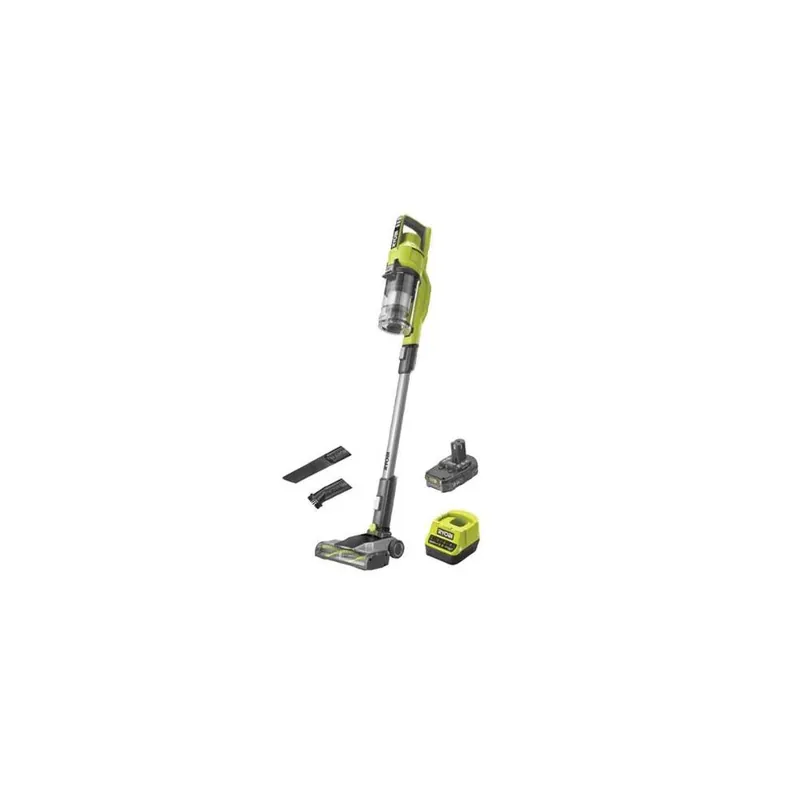 Betrouwbaar RYOBI Aspirapolvere a batteria ciclonico ryobi 18v con spazzola motorizzata, led + kit batteria 2.0ah e caricatore 5133005658