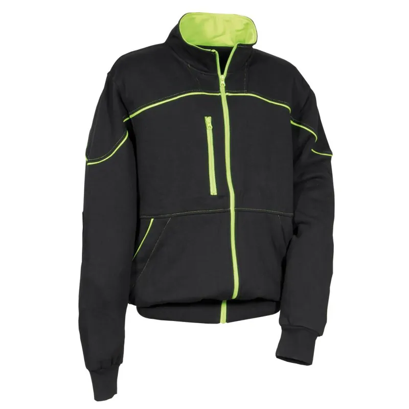 Aanbieding Cofra Felpa da lavoro 100% cotone con zip every time winter cofra dikli