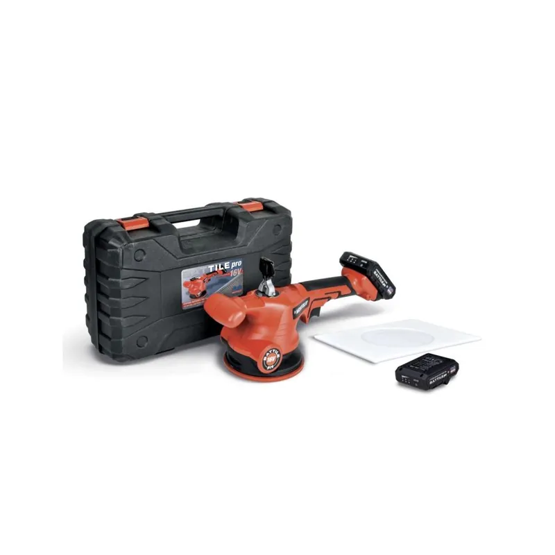Montolit Battile pro-2b ventosa battente montolit per piastrelle e lastre con 2 batterie ricaricabili Direct Beschikbaar