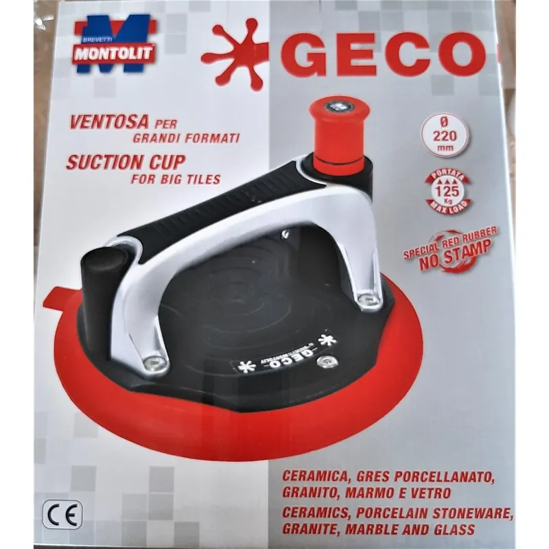 Nieuw Montolit Ventosa vacuum montolit art geco diametro cm 22 con vuotometro e gomma antitraccia