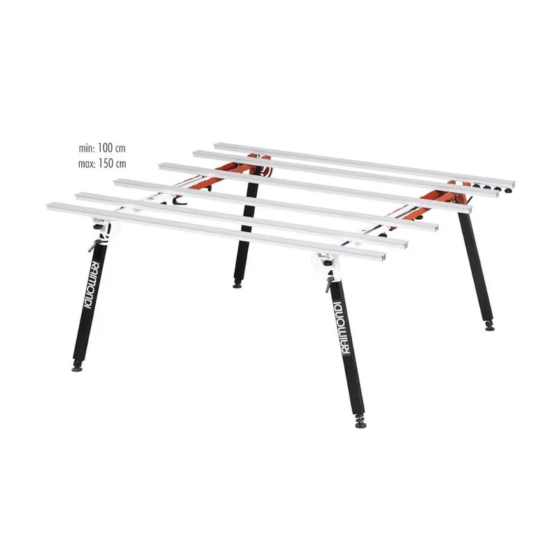 Raimondi Banco da lavoro a larghezza variabile bm180 plus mkiii 100-150cm con gambe pieghevoli raimondi 394mamk3plus Rechtstreeks Van De Fabrikant