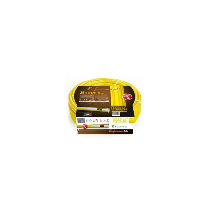 Hete Deal Alma Plast tubi flessibili per industria e giardinaggio PerformanceTubi Tubo retinato giallo almaplast dribbling a 6 strati antitorsione ø 5/8