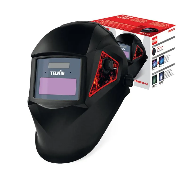Direct Beschikbaar Telwin Maschera saldatore automatica auto oscurante a caschetto telwin 804404 tribe9-13
