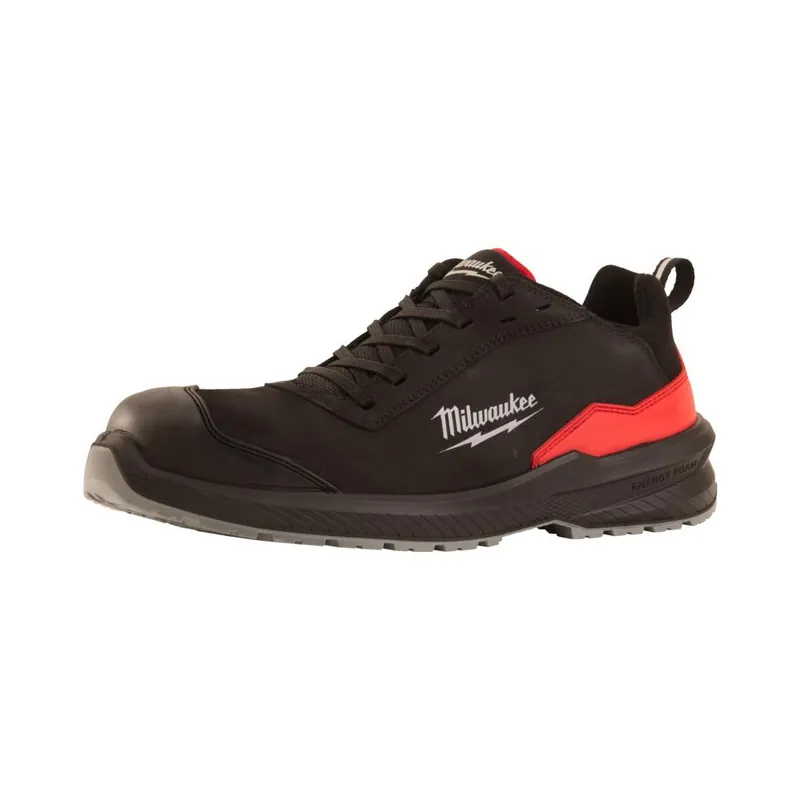 Weekendaanbieding MILWAUKEE Elettroutensili Scarpe antinfortunistiche milwaukee fxt con lacci flextred s3s nere idrorepellenti in pelle nabuk 1l110133 esd sc fo sr