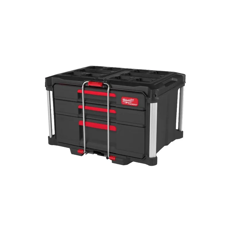 Gecertificeerd MILWAUKEE Elettroutensili Cassettiera portautensili milwaukee packout™ con 2+1 cassetti con divisori interni cod.4932493190