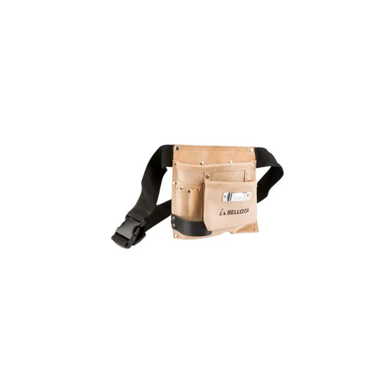 BELLOTA UTENSILERIA Borsa carpentiere/portattrezzi bellota pc3bol in cuoio 3 scomparti con cinta Bestel Nu