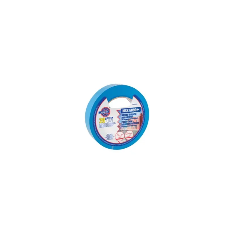 Korting Eurocel Nastro in carta per mascheratura h mm 25 resistente ai raggi uv 28 giorni eurocel msk6090+professional