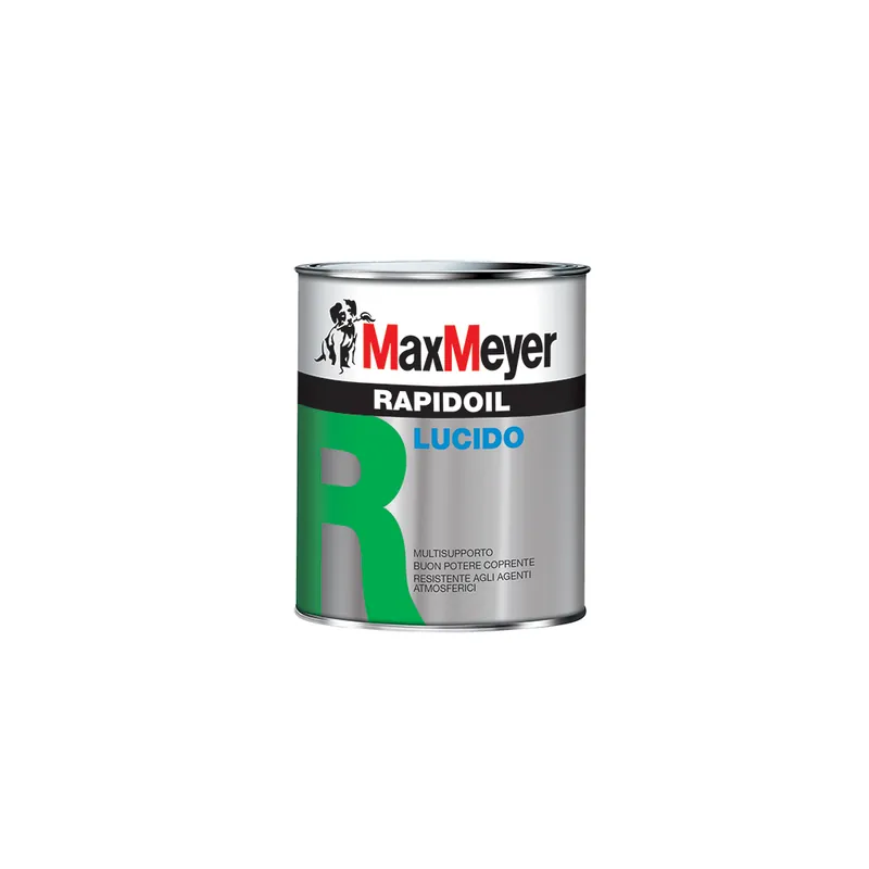 Dagaanbieding MaxMeyer il Colorificio Italiano Smalti e Vernici Maxmeyer smalto rapidoil lucido colore marrone noce ral 8011 brillante 0,75lt