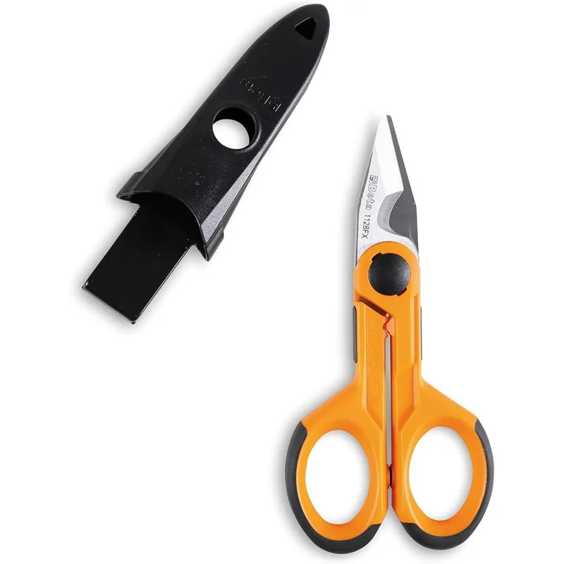 Actieprijs Beta Utensili Forbice elettricista beta art.1128fxs lama inox con custodia