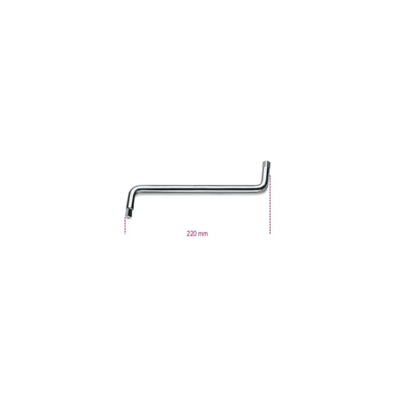 Gereduceerde Prijs Beta Utensili Chiave beta art.1496/c per tappo coppa olio quadro mm 8-10