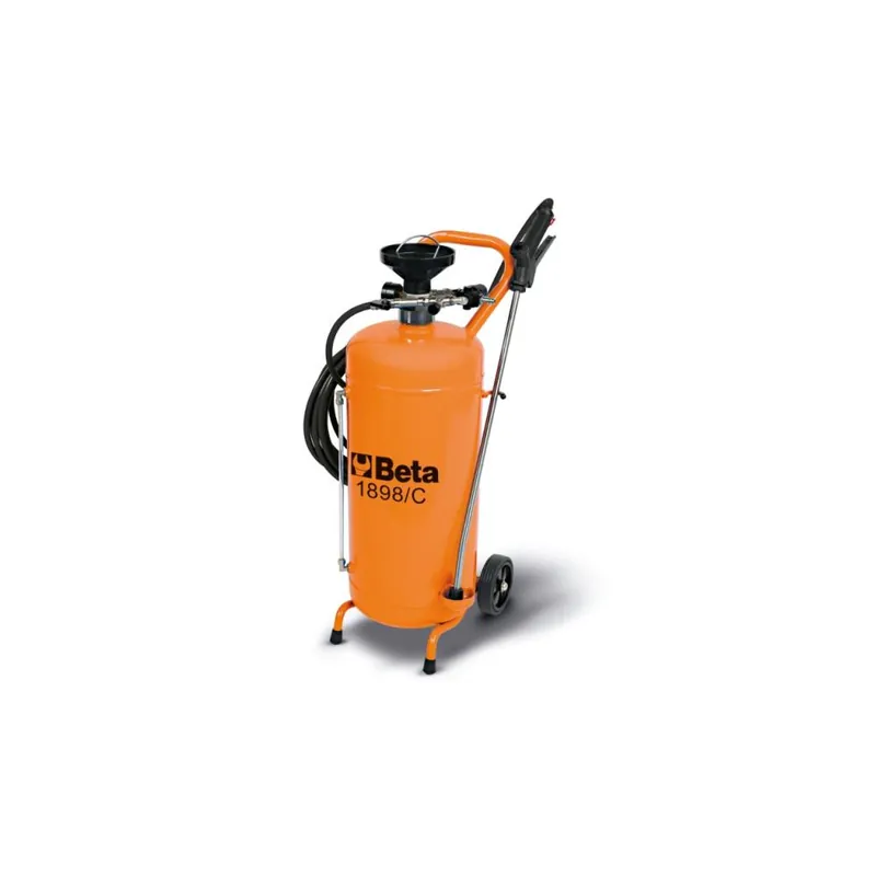 Snelle Levering Beta Utensili Nebulizzatore carrellato beta art.1898/c da lt 25 con lancia inox