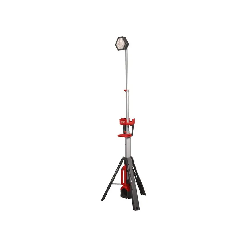 MILWAUKEE Elettroutensili Torre faro a led a batteria milwaukee m18 sal2-0 multidirezionale 2800lm con treppiede s/batteria cod.4933492486 Beperkte Voorraad