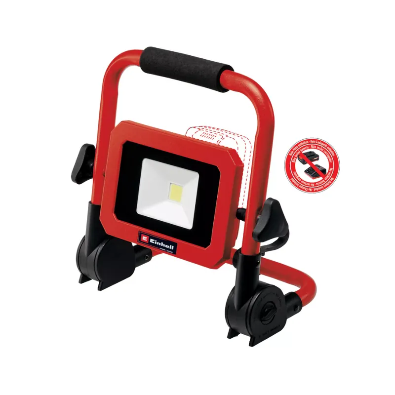 Weekendaanbieding Einhell Faretto a led a batteria einhell tc-cl 18/1800 li – solo, 1800lm testa orientabile cod.4514115