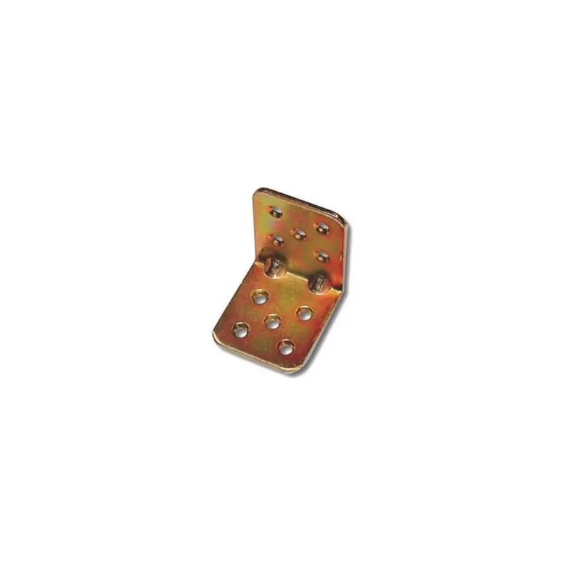 Minutex Fabbrica Miniature Metalliche Minutex art.790 piastra di giunzione pegata mm 45x45x40 sp 2,5 Direct Beschikbaar