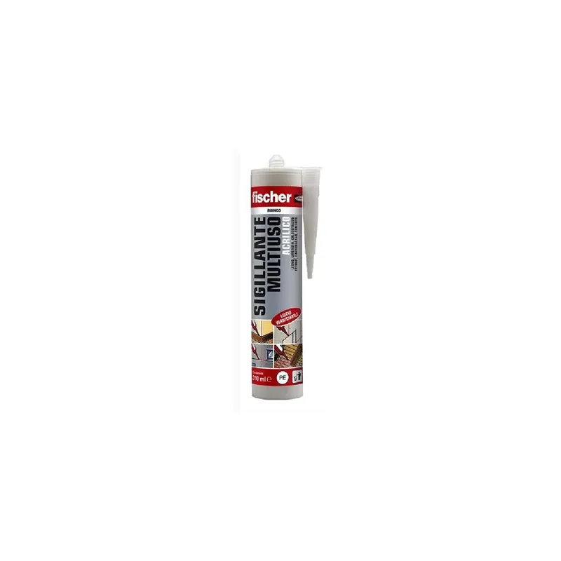 Aanbieding Fischer - Innovative Solutions Silicone sigillante acrilico multiuso fischer bianco art.09386 ml 310