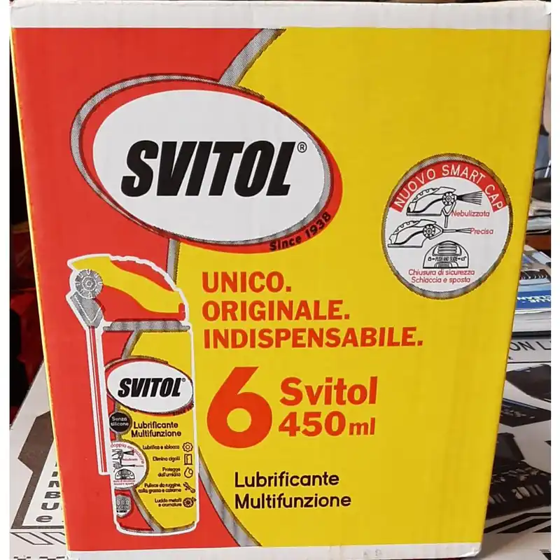 Arexons Scatola da 6 svitol professional lubrificante sbloccante multiuso ml 450 arexon Betrouwbaar