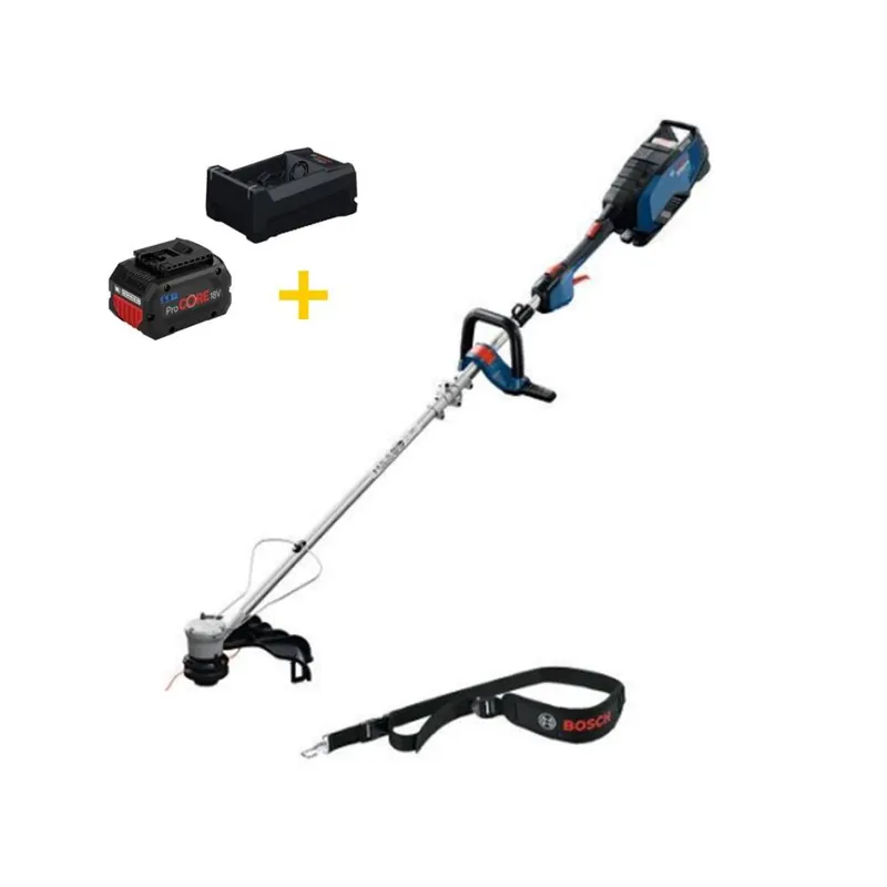 Bosch Decespugliatore tagliabordi a batteria bosch professional grt 18v-40 taglio 40cm con 1 batteria procore 8.0ah e caricatore cod.06008d0200-801 Laatste Versie