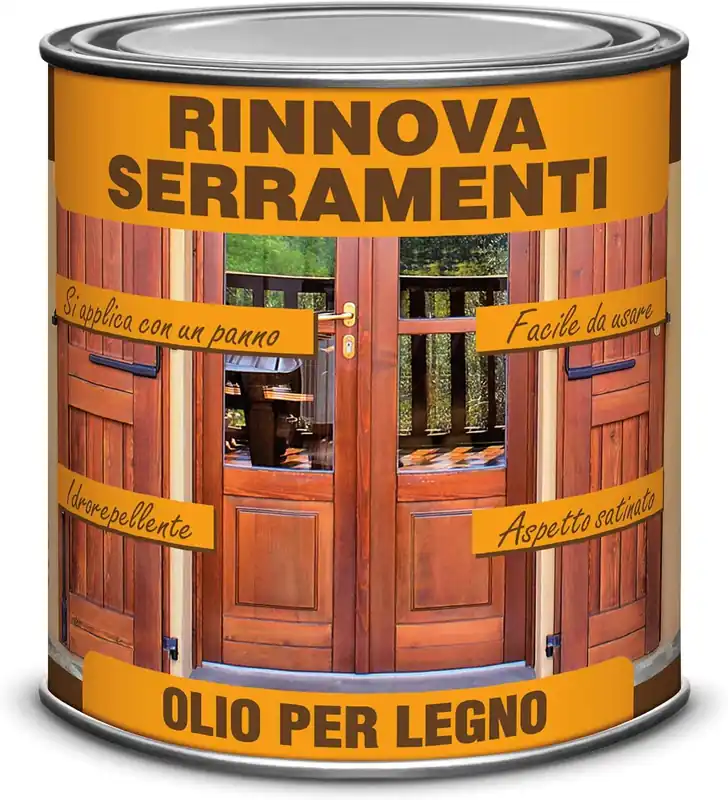 Hoge Kwaliteit "OLIO PER LEGNO ""RINNOVA SERRAMENTI"" ML750"