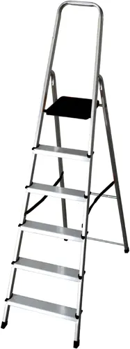 "SCALA ALLUMINIO DOMESTICA ""POSITIV"" MAURER 6GR (EX 95838)" Seizoensaanbieding