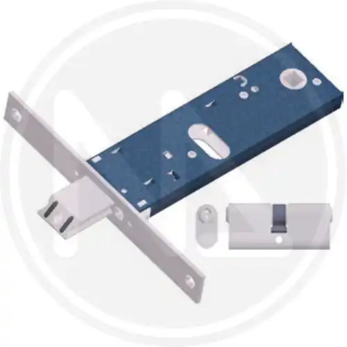 Finale Uitverkoop "SERRATURA PER FASCE ""OMEC 890"" ENT80 FR.16 C/CIL.54MM"
