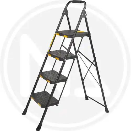 "SGABELLO ACCIAIO/PLASTICA ""EASY STEP"" 4GR MAURER" Actieprijs